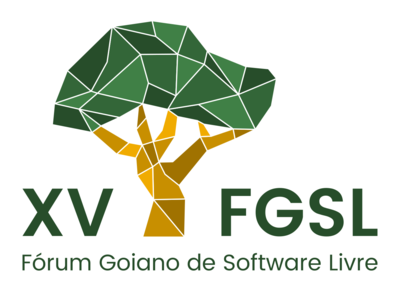 Logo do FGSL Primária com Cor para fundo colorido e nome completo do evento.